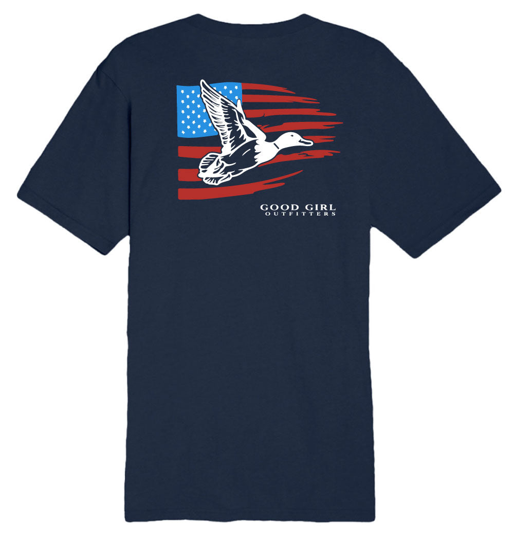 Flag/Mallard Short sleeve T-Shirt