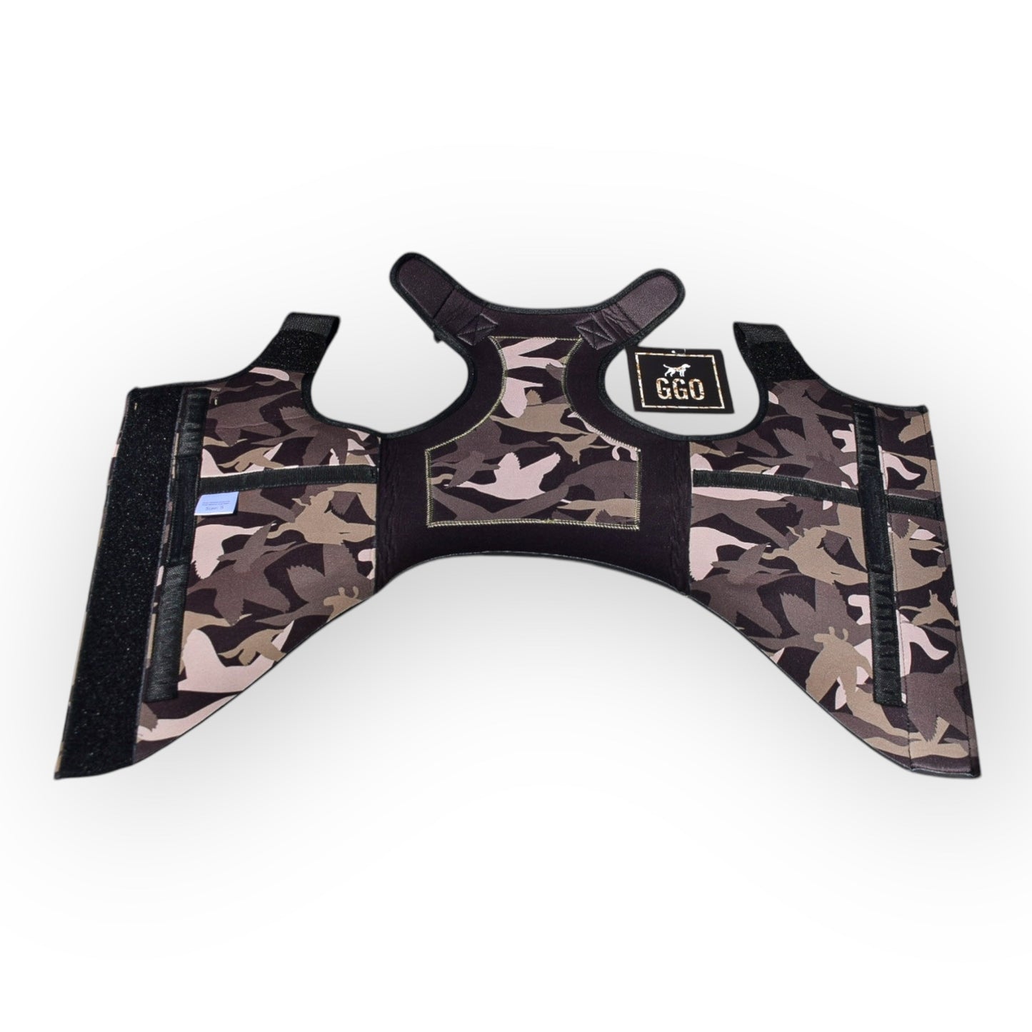 Good Girl Outfitters Guardian Dog Vest w/ Built-in GPS Tracker (BROWN)
