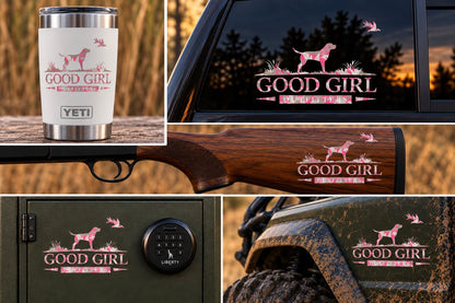 GGO Pink Camo Decal
