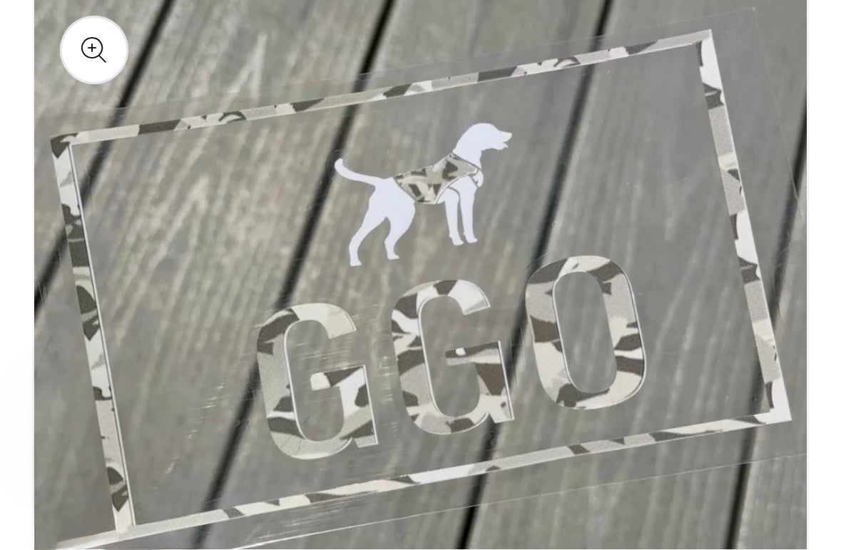GGO Logo Decal