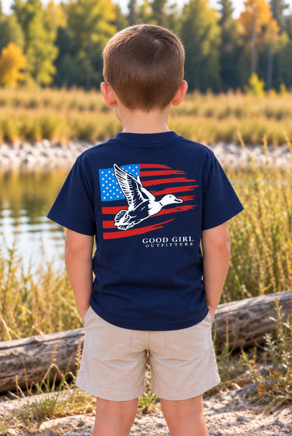 Flag/Mallard Short sleeve T-Shirt