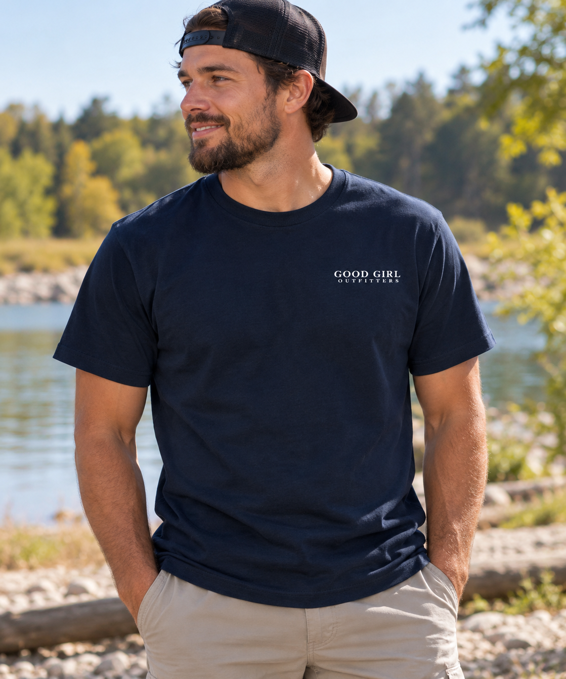 Flag/Mallard Short sleeve T-Shirt