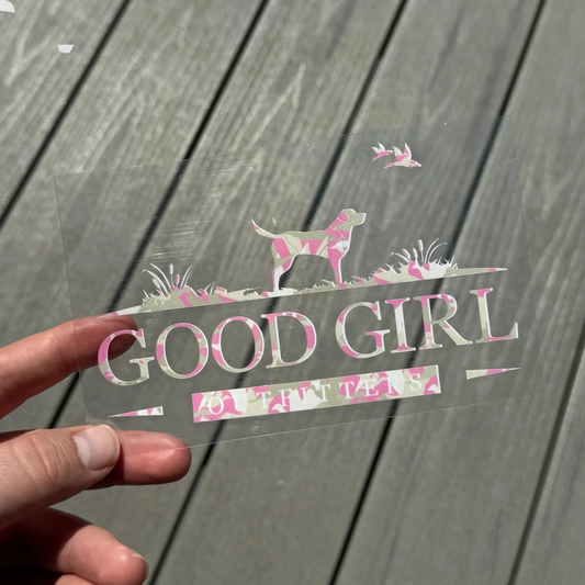 GGO Pink Camo Decal